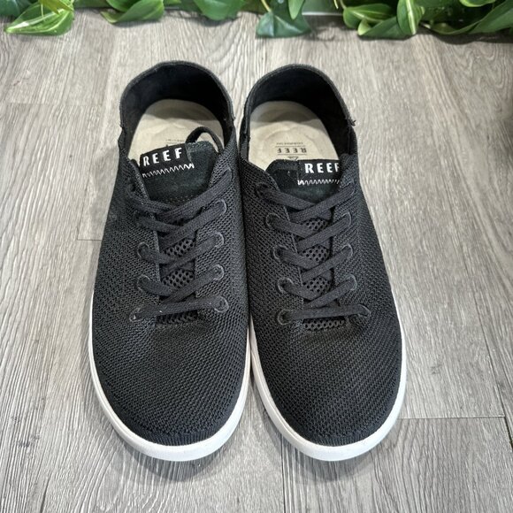 Reef Mens Swellsole Neptune Black White Size 9 Comfort main image 9